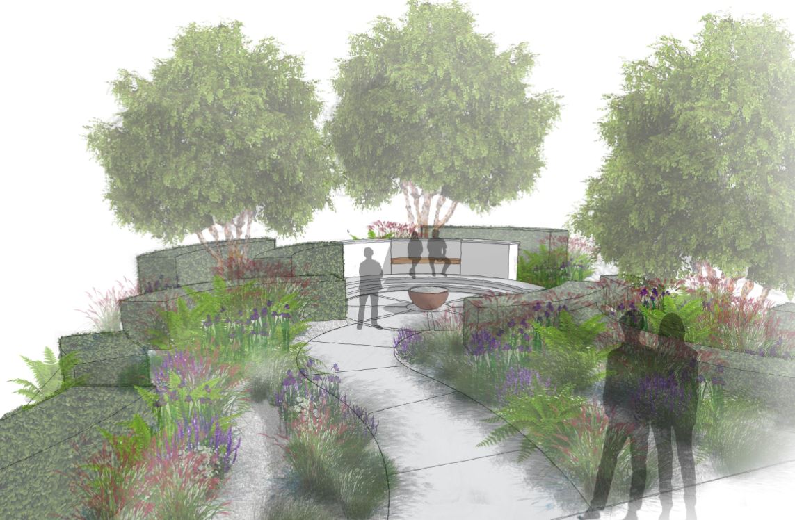 South West Water supports Devon garden designer at prestigious flower show