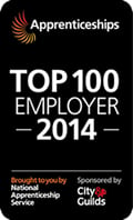 Apprenticeships top 100 employer library